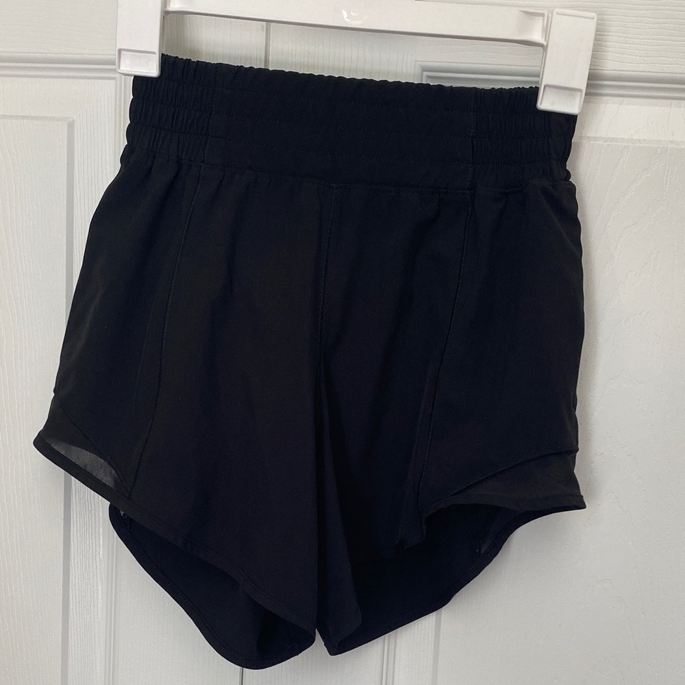 Gottex Black High-Waist Athletic Shorts